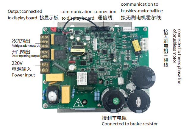 FOC 直流无刷驱动板1500W：TJ-FOC-C1500W-SPIN-3.1（进口）