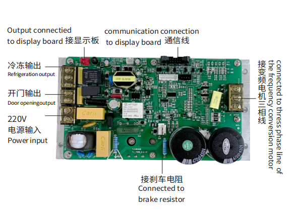 变频驱动板750W：TJ-C750W变频-3.2-IF